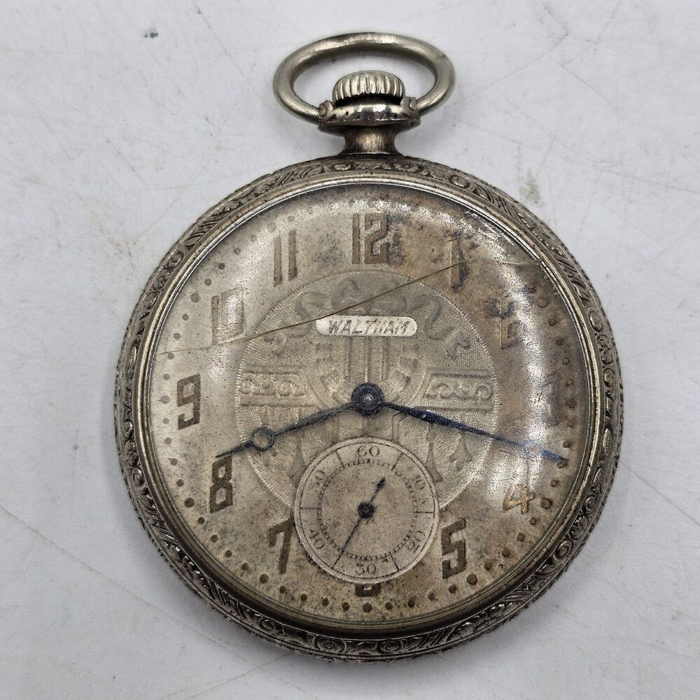 Vintage Waltham 17 Jewel 14kt Gold Filled Pocket Watch